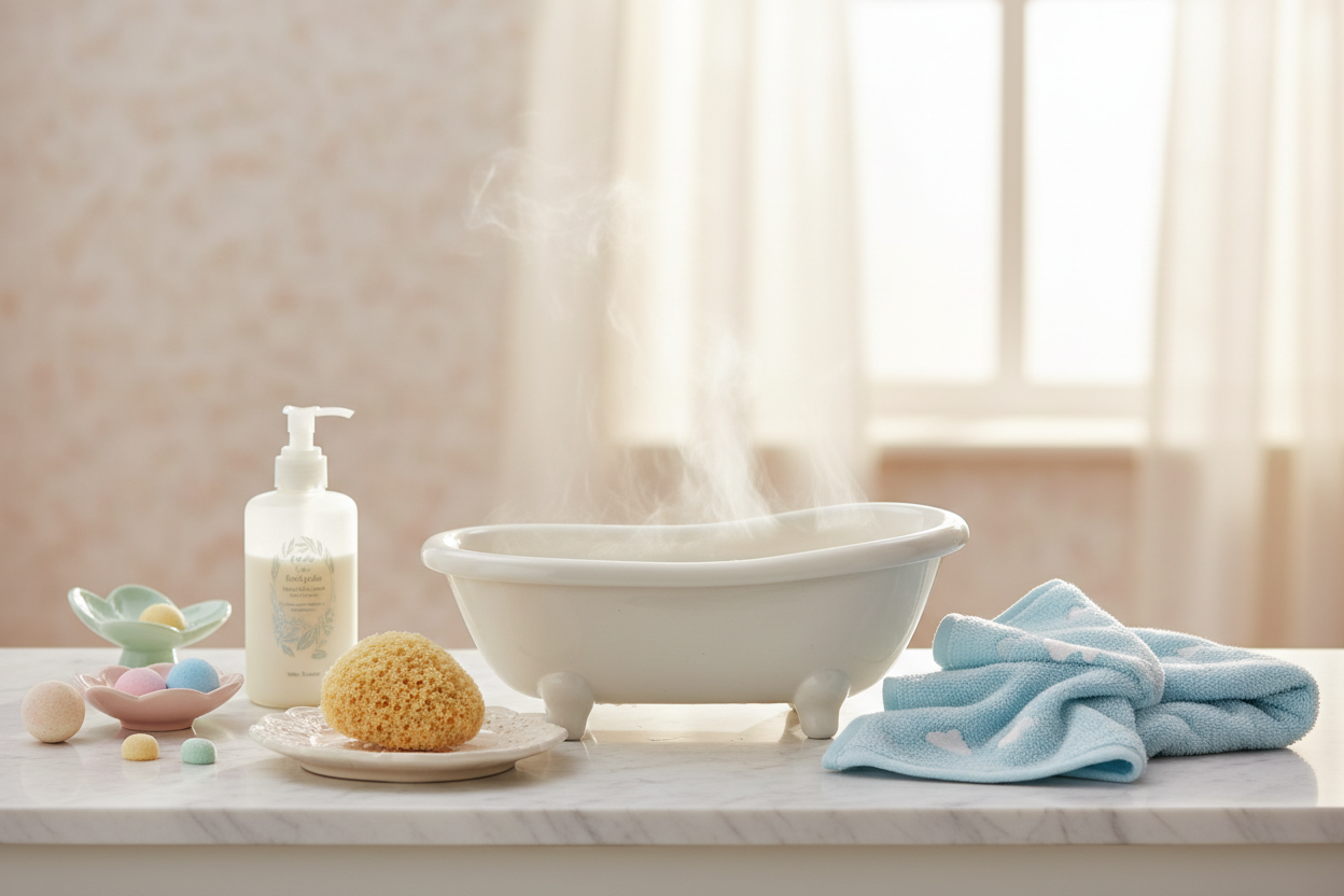 The Perfect Baby Bath Time Routine for Happy, Healthy Skin