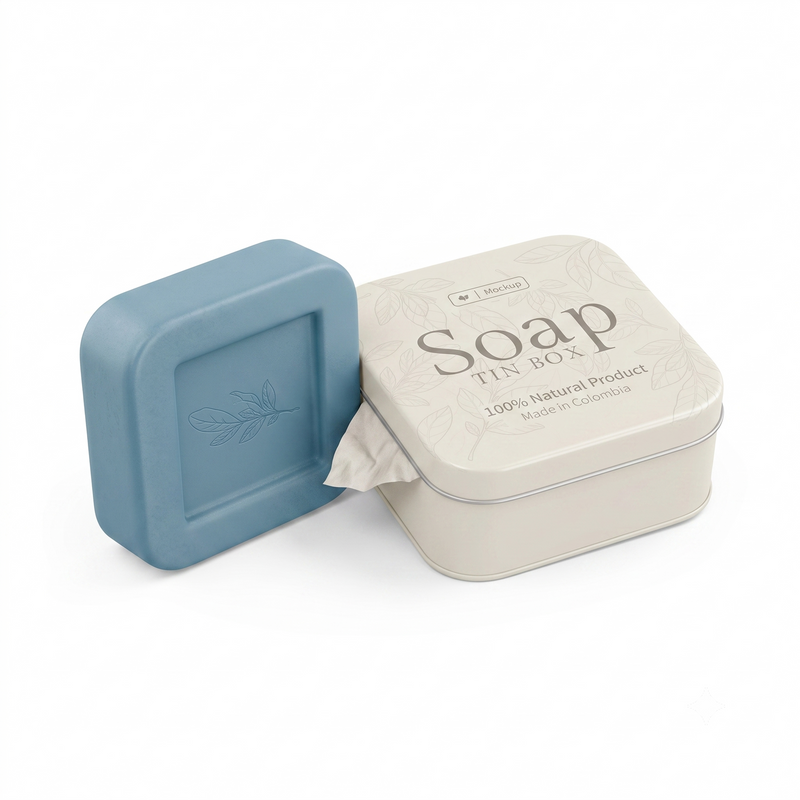 Natural Soap Tin Box