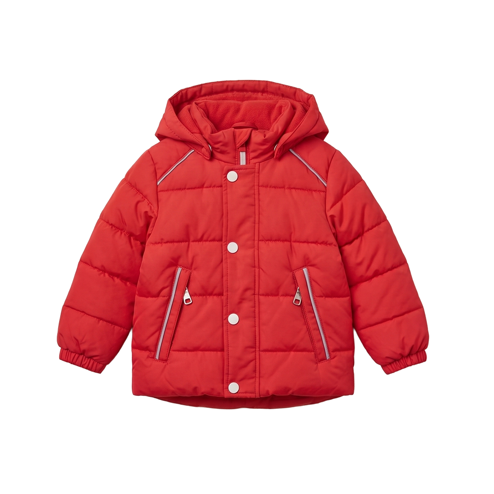 Hooded Quilted Puffer Jacket