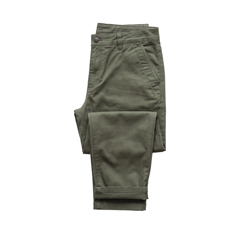 Olive Cargo Trousers