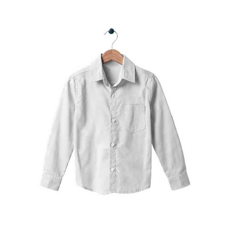 Classic White Boys Shirt