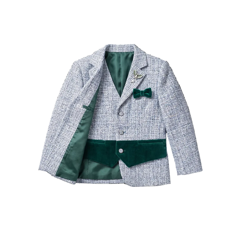Emerald Check Blazer