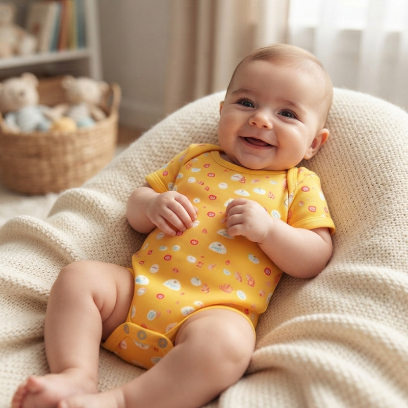 Little Bear Printed Bodysuit