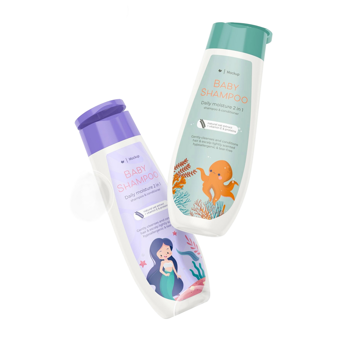Shampooing bébé hydratation quotidienne 2-en-1