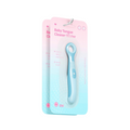 Baby Tongue Cleaner Blister pack with soft blue silicone cleaner