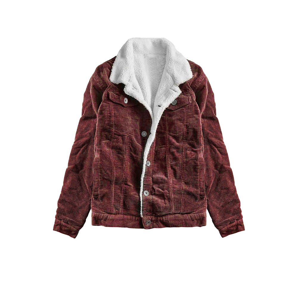 Corduroy Sherpa Jacket