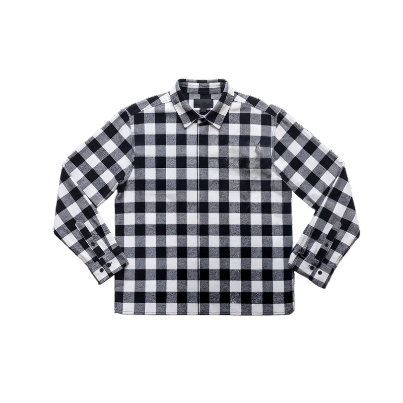 Monochrome Check Shirt