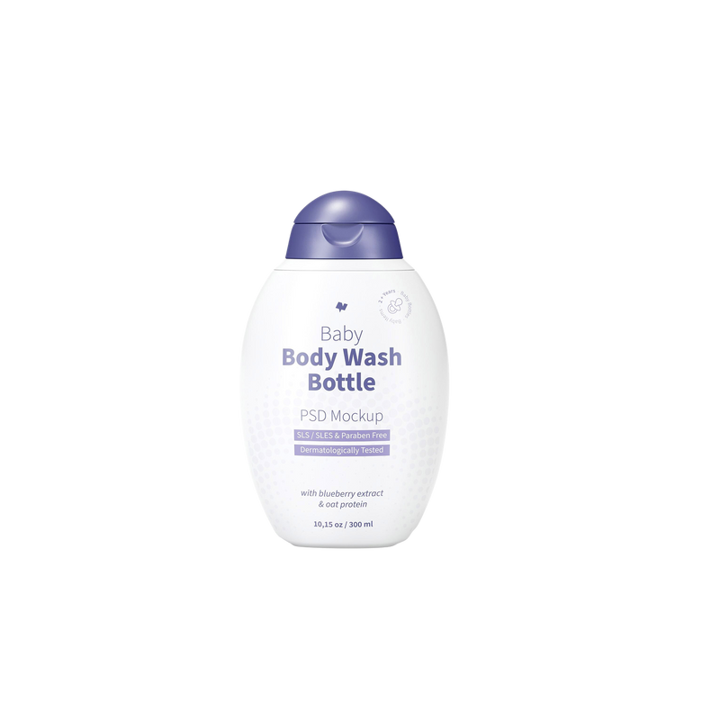Baby Body Wash with Blueberry Extract and Oat Protein - 300ml