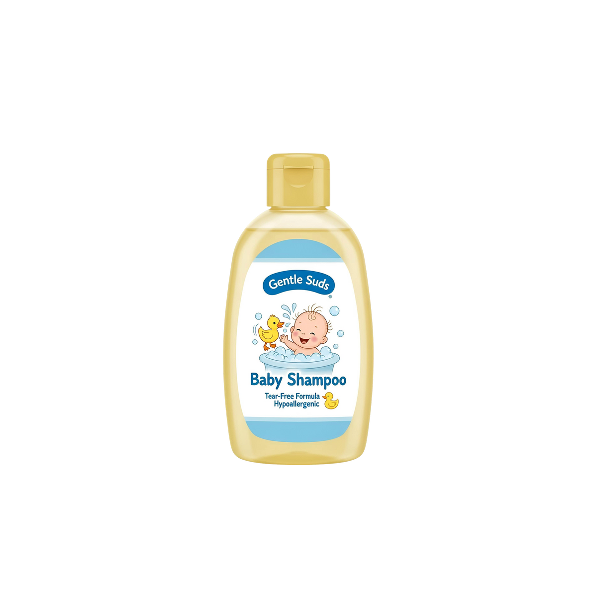 Gentle Suds Baby Shampoo - Tear-Free Hypoallergenic Formula