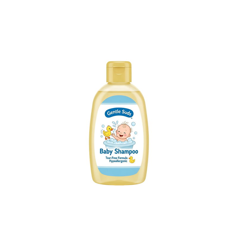 Gentle Suds Baby Shampoo - Tear-Free Hypoallergenic Formula