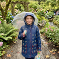 Indigo Garden Raincoat