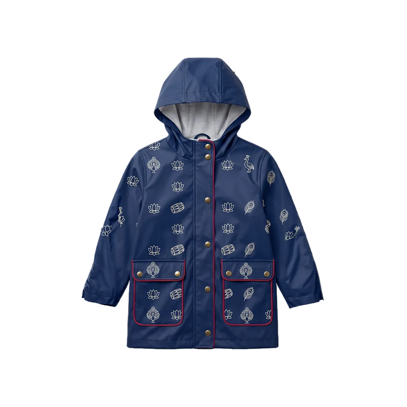 Indigo Garden Raincoat