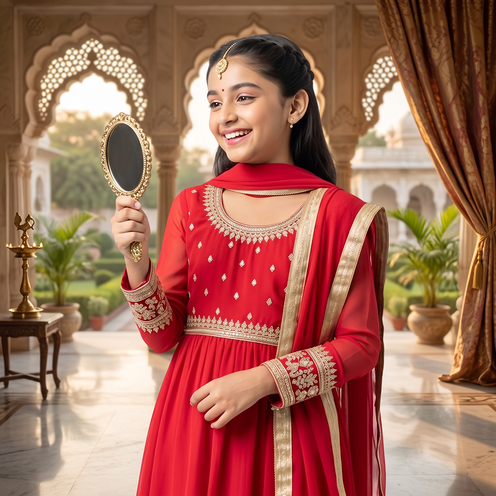 Mini Maharani Lehenga Set