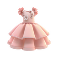 Blush Bloom Party Dress