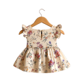 Garden Bloom Ruffle Dress