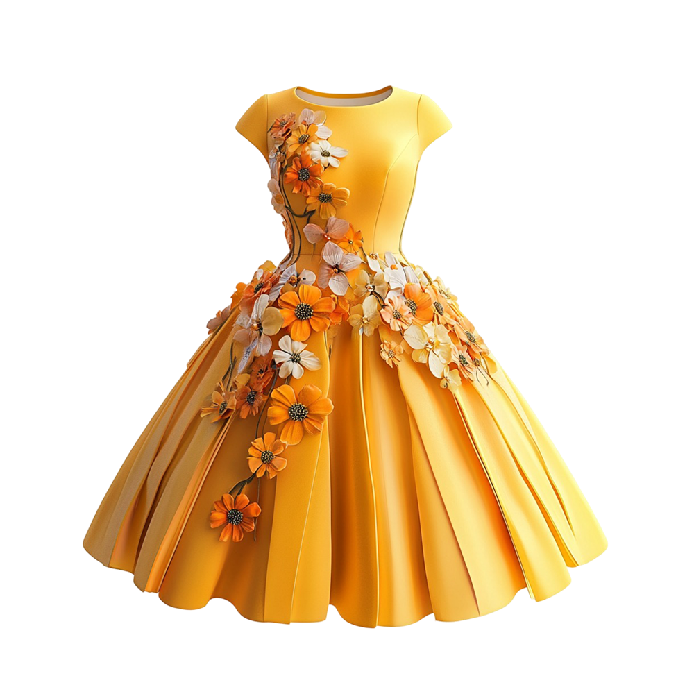 Sunflower Garden Dress