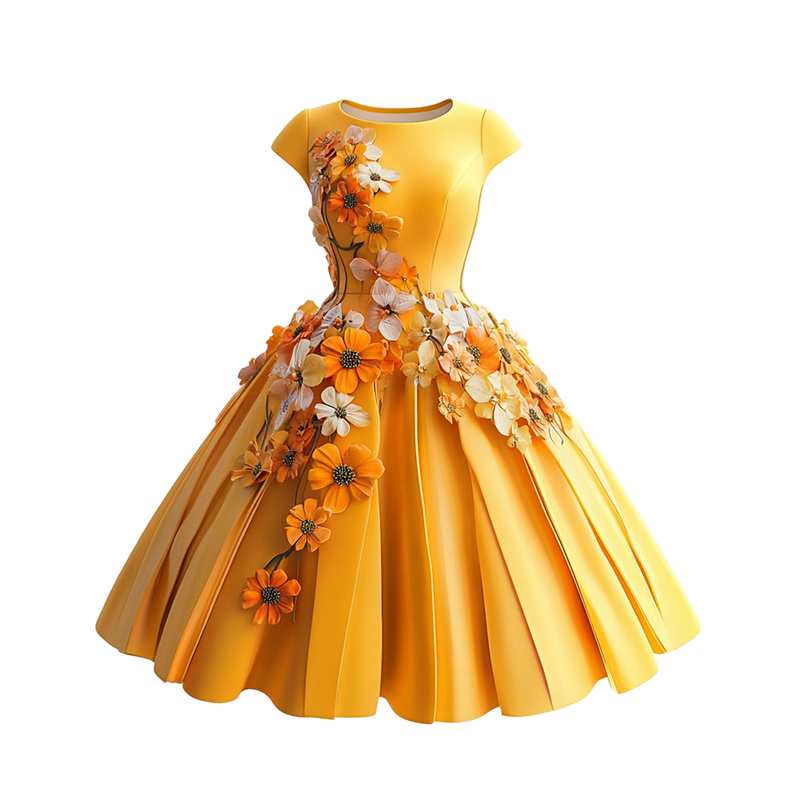 Sunflower Garden Dress