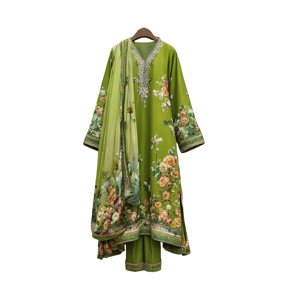 Festive Bloom Kurta Set