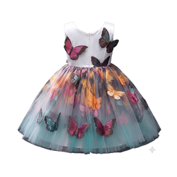 Butterfly Dream Tulle Dress