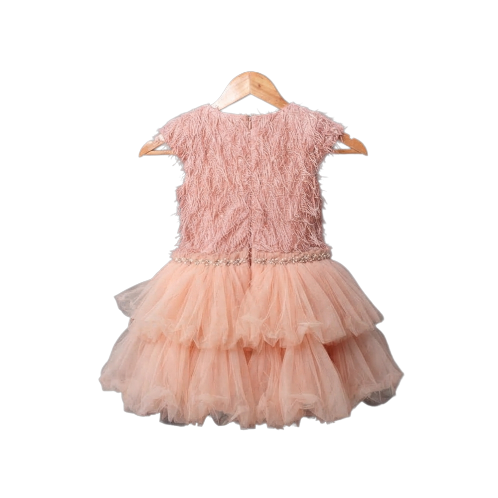 Petal Mist Tulle Dress