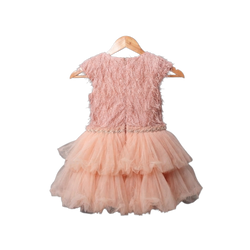 Petal Mist Tulle Dress
