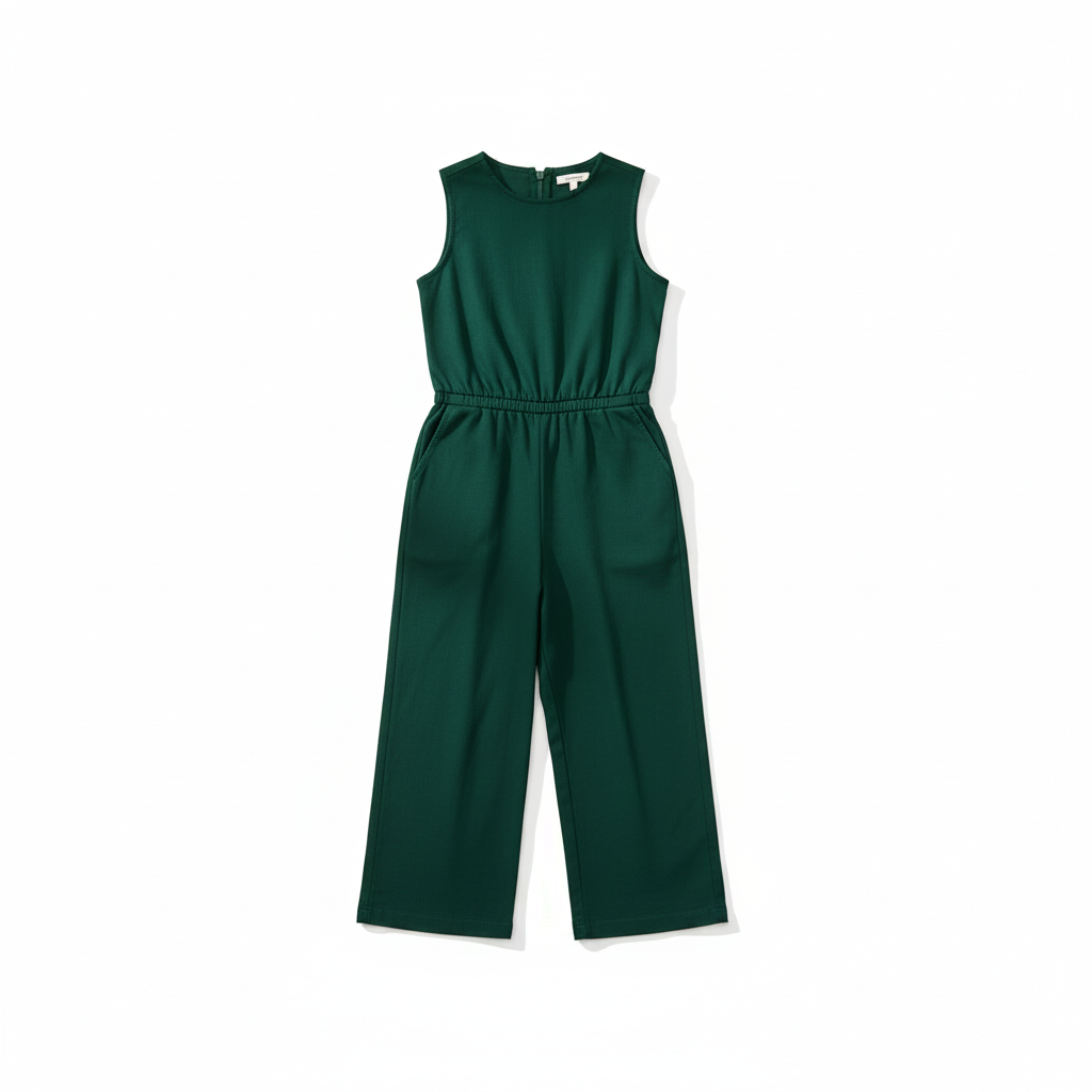 Deep emerald jumpsuit