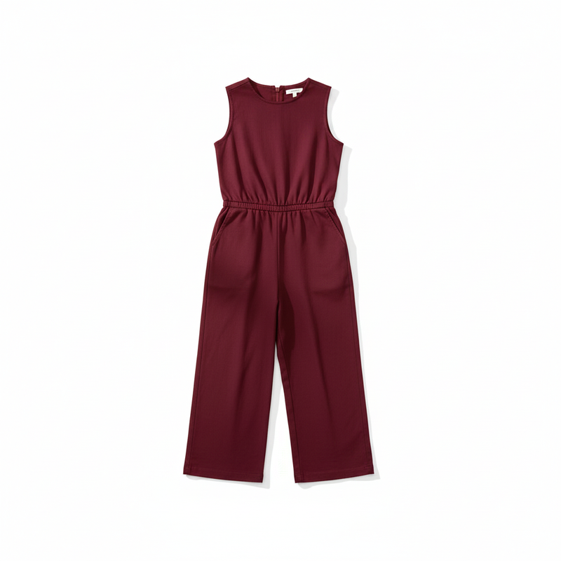 Rich burgundy jumpsuit