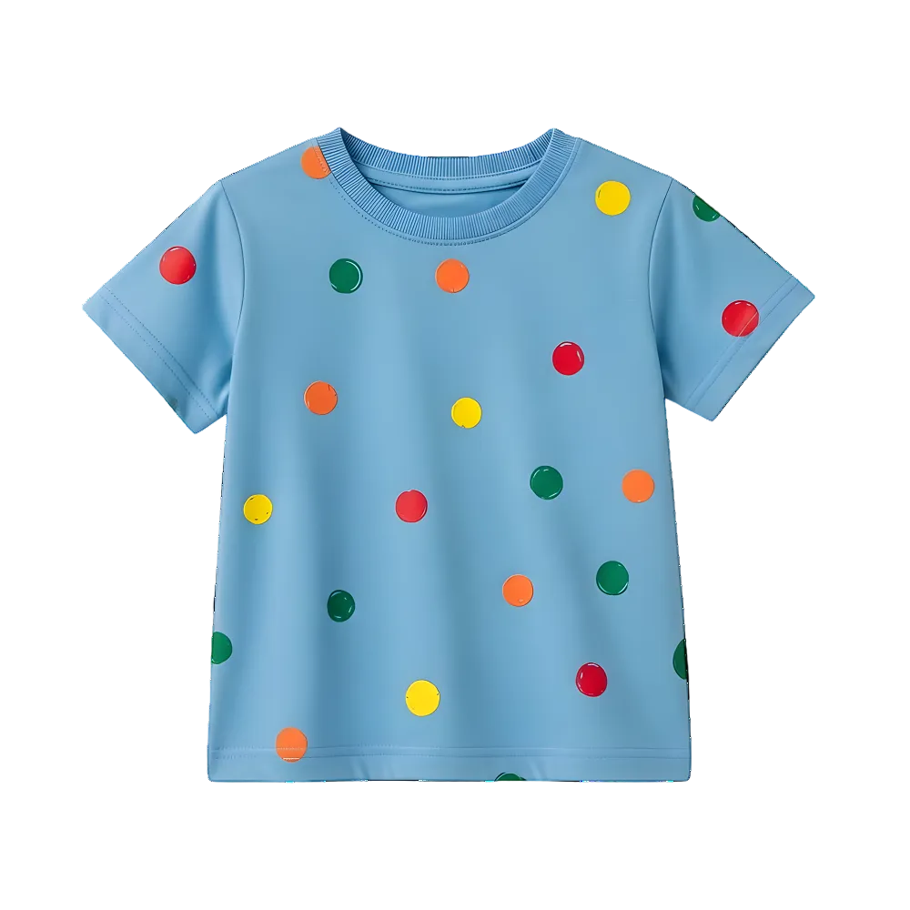 Rainbow Polka Dot T-Shirt