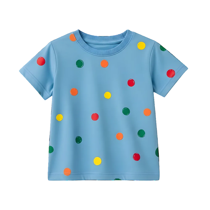 Rainbow Polka Dot T-Shirt