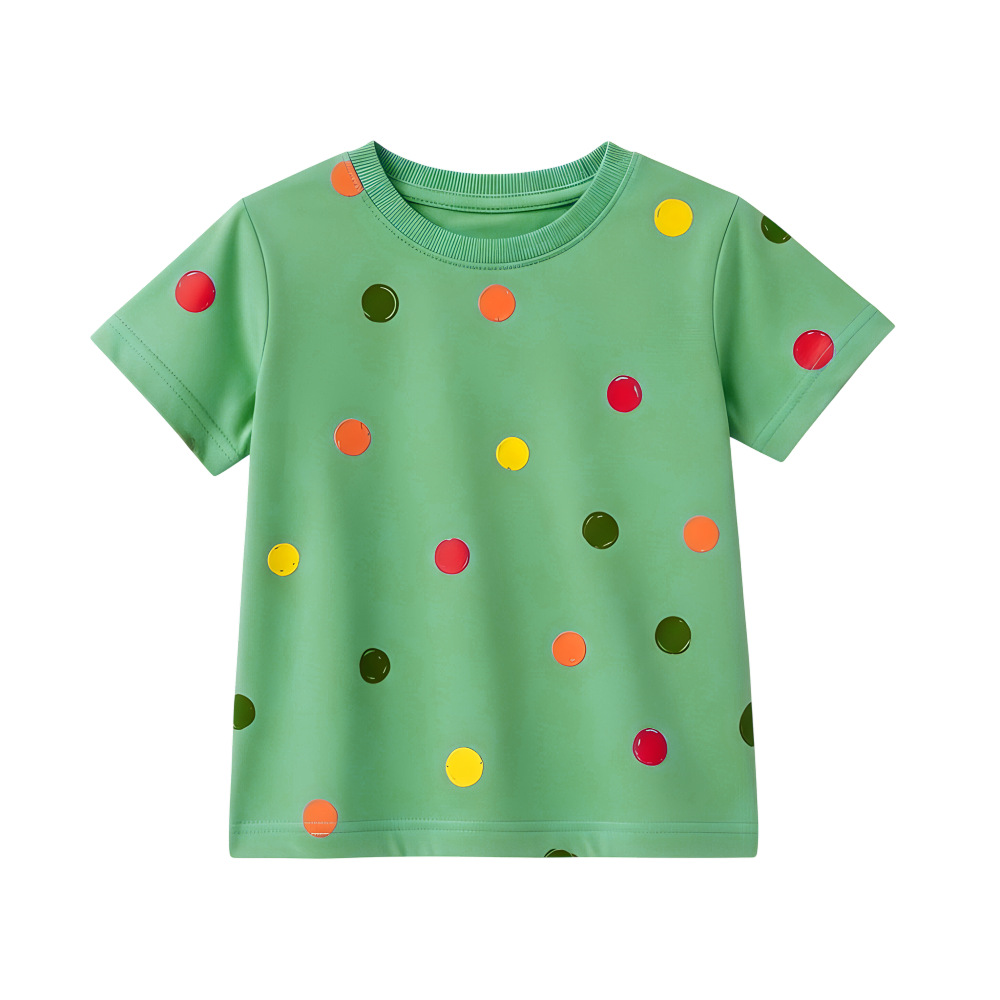 Rainbow Polka Dot T-Shirt