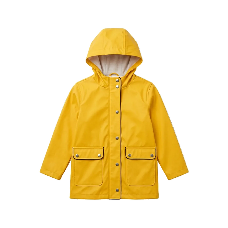 Sunny Hooded Raincoat