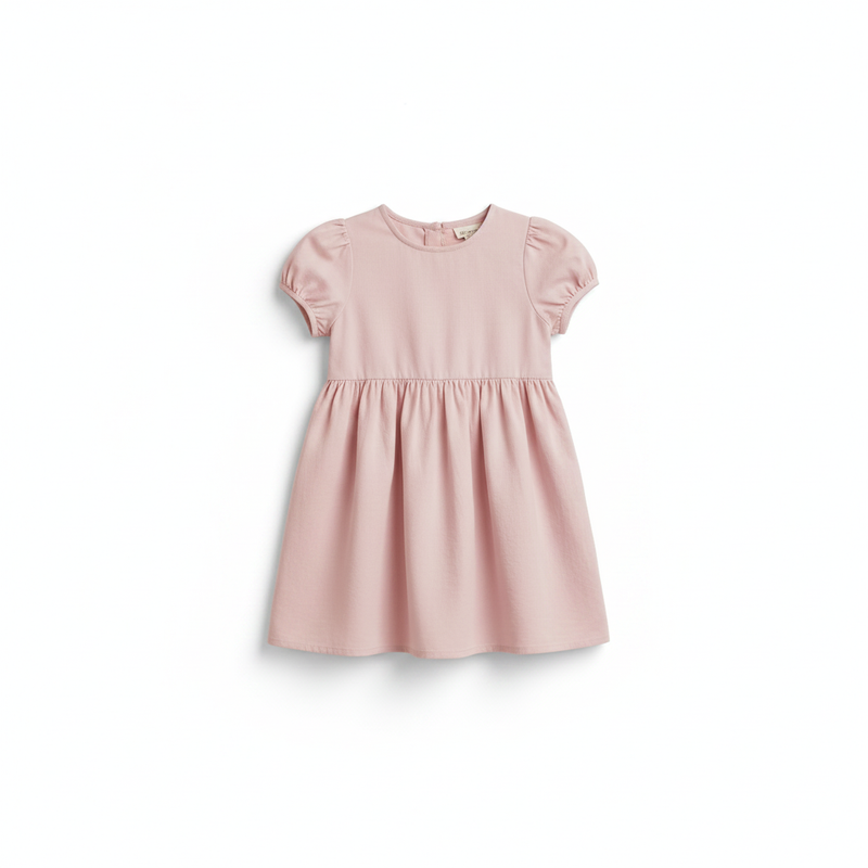 Soft blush pink dress