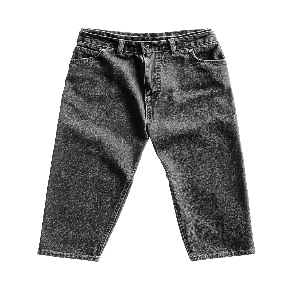 Cropped Wide-Leg Jeans