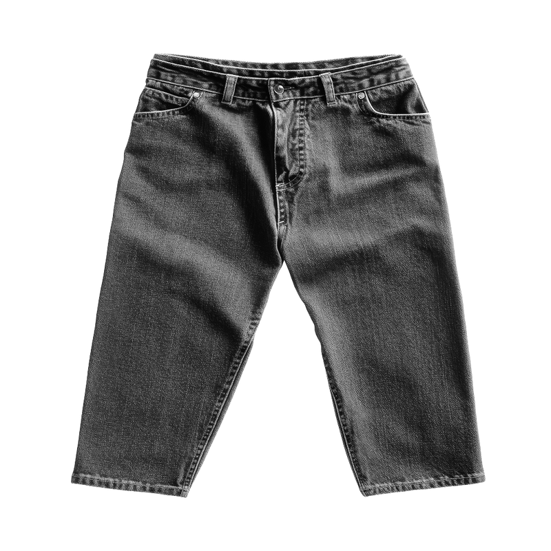 Cropped Wide-Leg Jeans