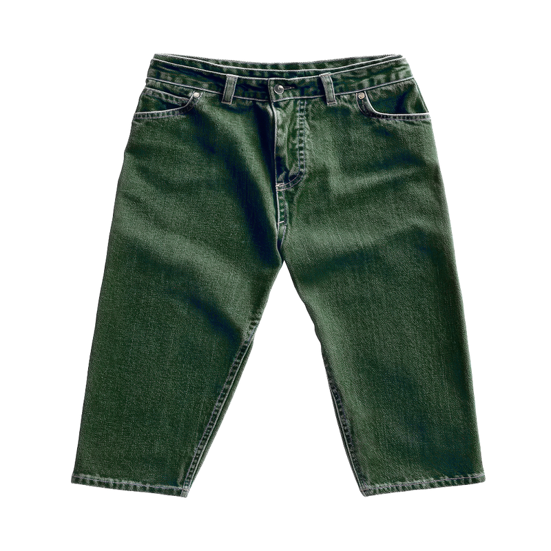 Cropped Wide-Leg Jeans