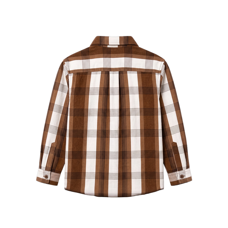 Boys Plaid Flannel Shirt